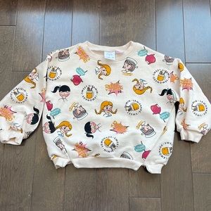 Zara sweatshirt 2-3 years or 98 cm